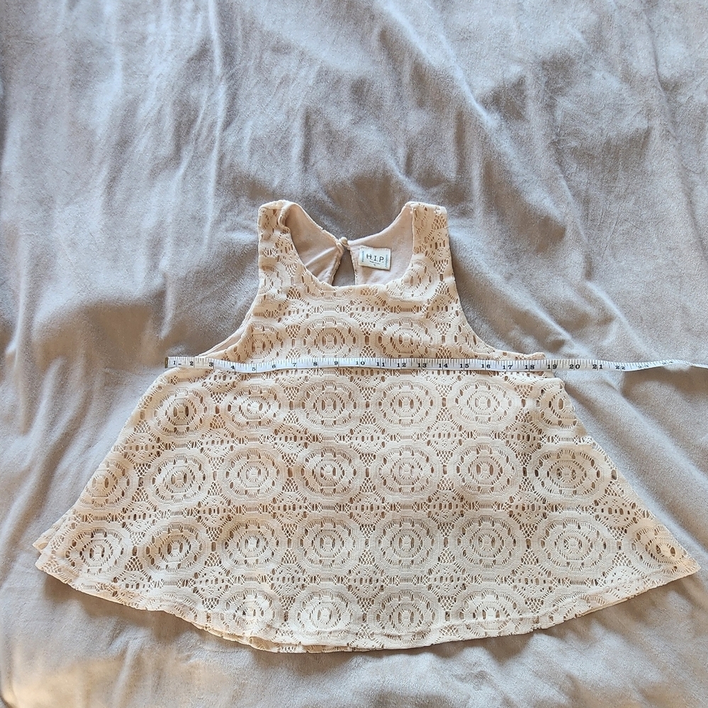 H.i.P lace crop top